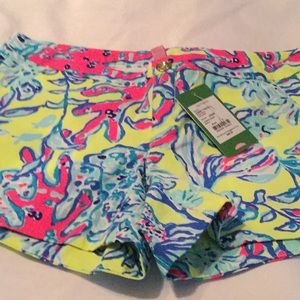Lilly Pulitzer Lemon Drop shorts - size 0